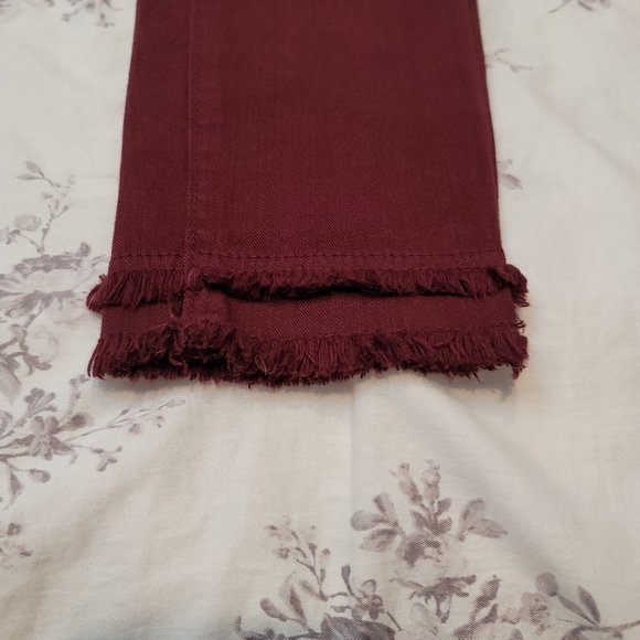 LOFT Double Frayed Modern Skinny Jeans - Picture 3 of 4